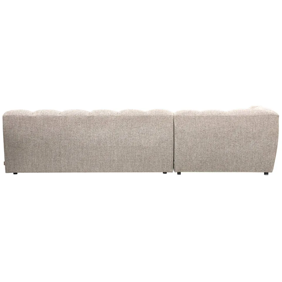 WOOOD Allure Chaise Longue Bank - Stof - Bruin Melange-79x324x165, foto 2