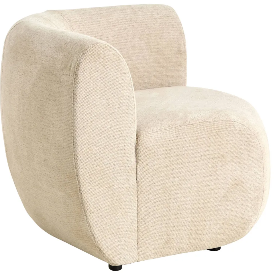 Studio LIVIT Delia hoekelement eetkamerbank beige, foto 5