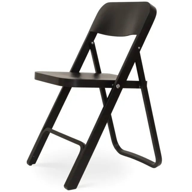 Fameg Flip houten klapstoel zwart