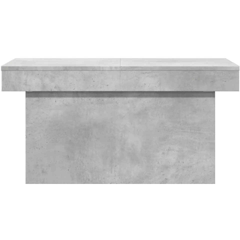 vidaXL Salontafel 100x55x40 cm bewerkt hout betongrijs