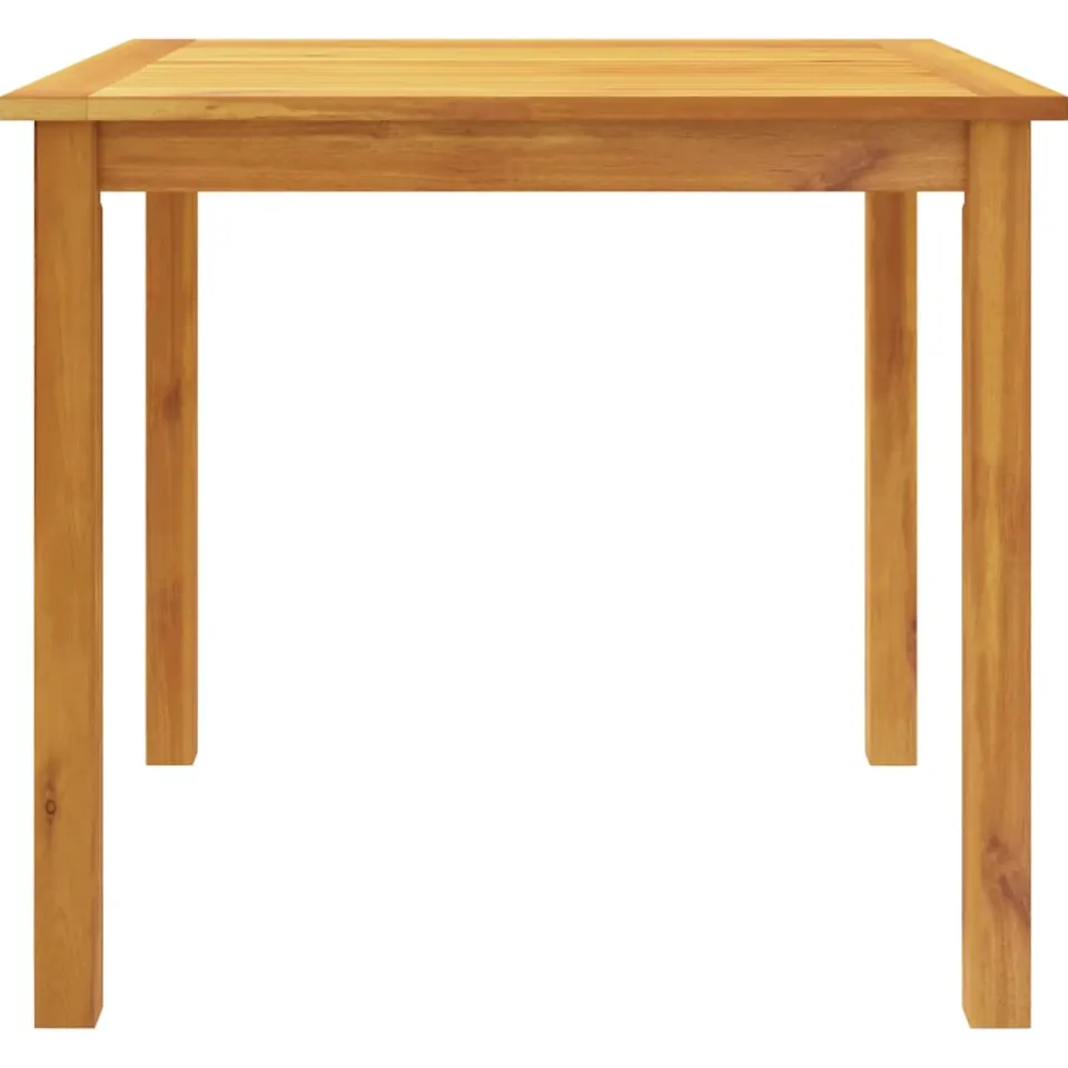vidaXL 5-delige Eethoek 85x85x74 cm massief acaciahout bruin, foto 4