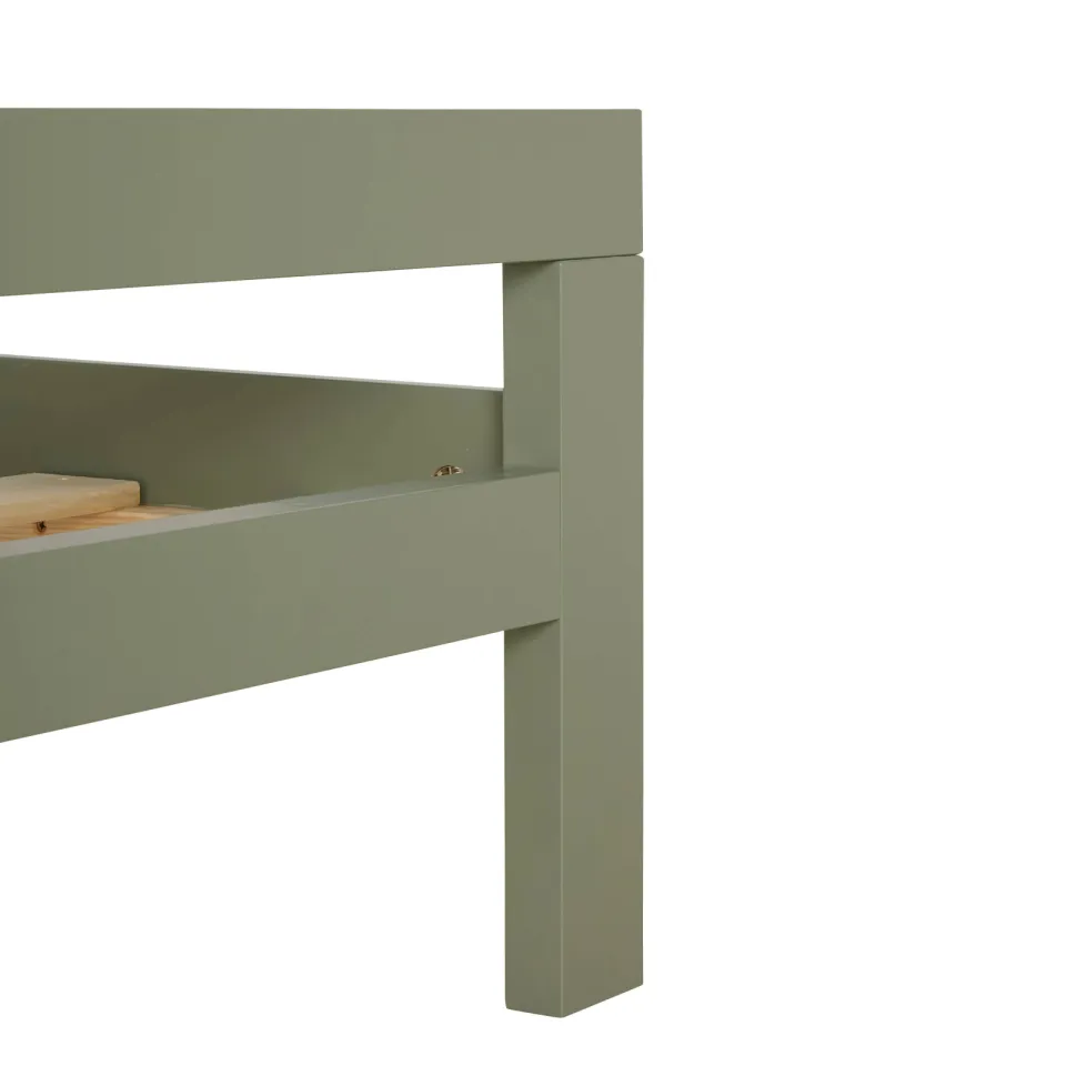 NOUS Living Capri tweepersoonsbed groen, foto 6