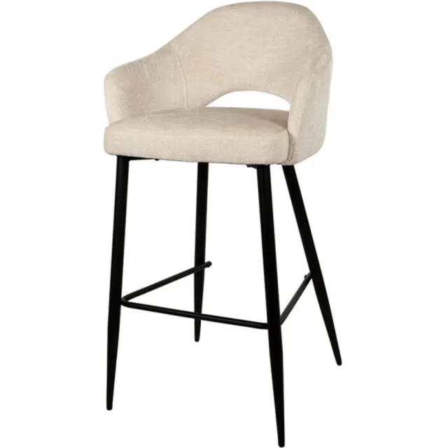 MySons Carmen barstoel - Perfect Harmony - Ivory 02 - Unique Collection - barstoelen set van 2