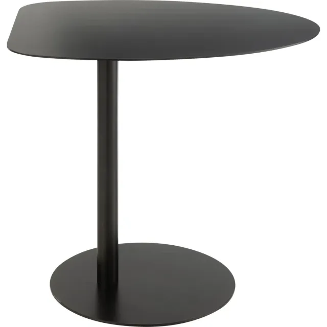 J-Line bijzettafel Ice - metaal - zwart