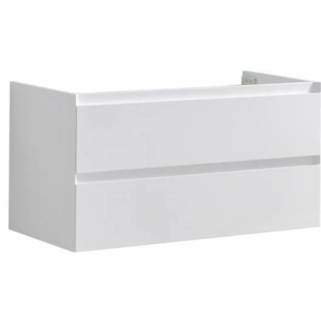 Sanilux Infinity onderkast hoogglans wit
