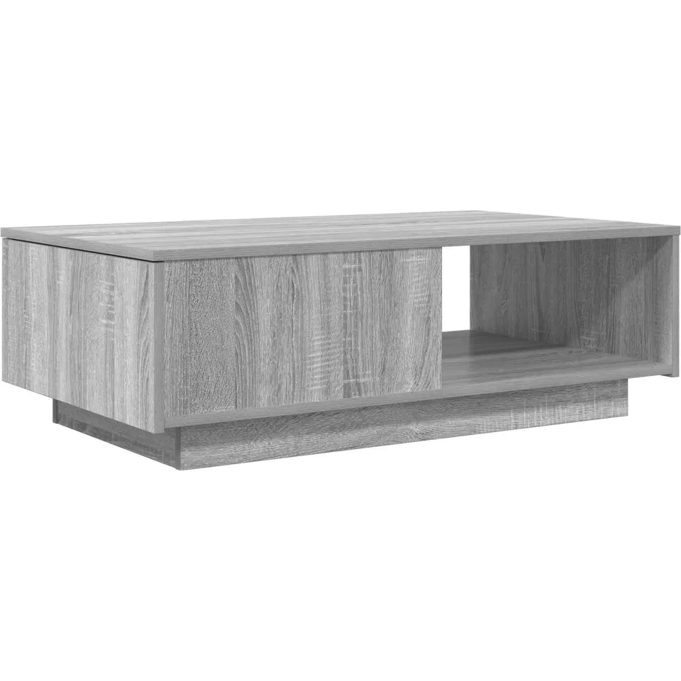 vidaXL Salontafel Grijs Sonoma 95 x 55 x 31 cm Bewerkt hout, foto 3