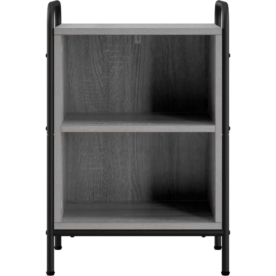 vidaXL Nachtkastje Grijs Sonoma 40 x 30 x 60 cm Bewerkt hout