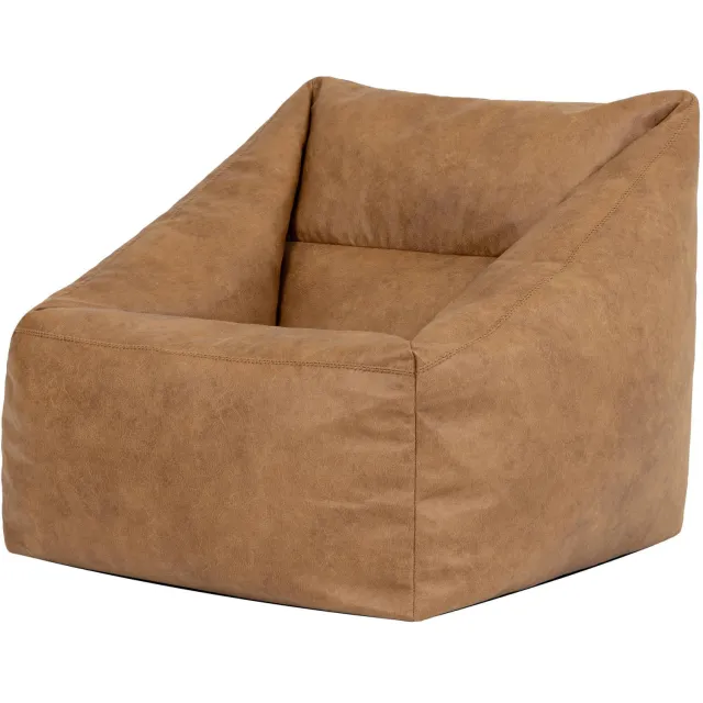 iCON icon - Natalia XL Zitzak Fauteuil - Kunstleer - Bruin