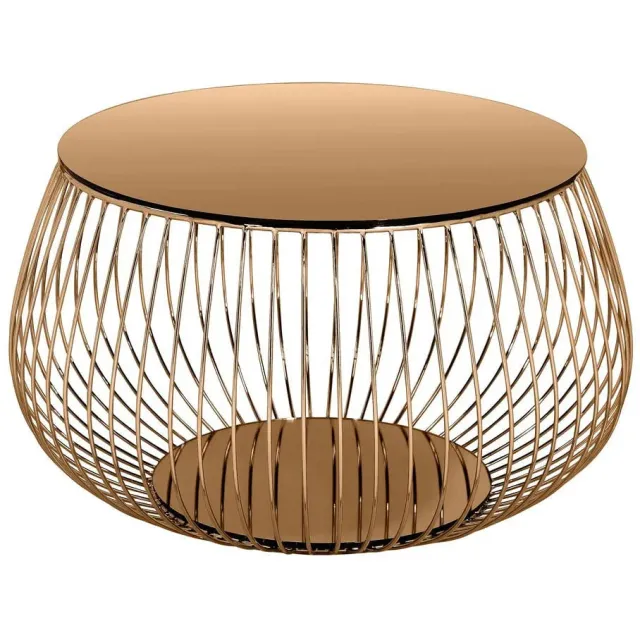 salontafel Alisa rosé-goud
