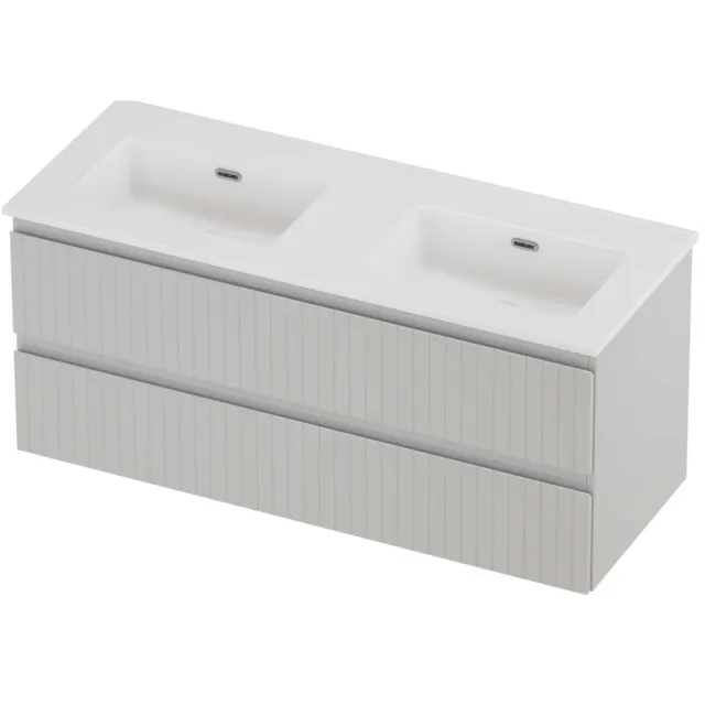 Proline Tribute Badmeubelset Porselein Elegant Zonder Gat 120x46x54 cm Glans Wit Glans Wit