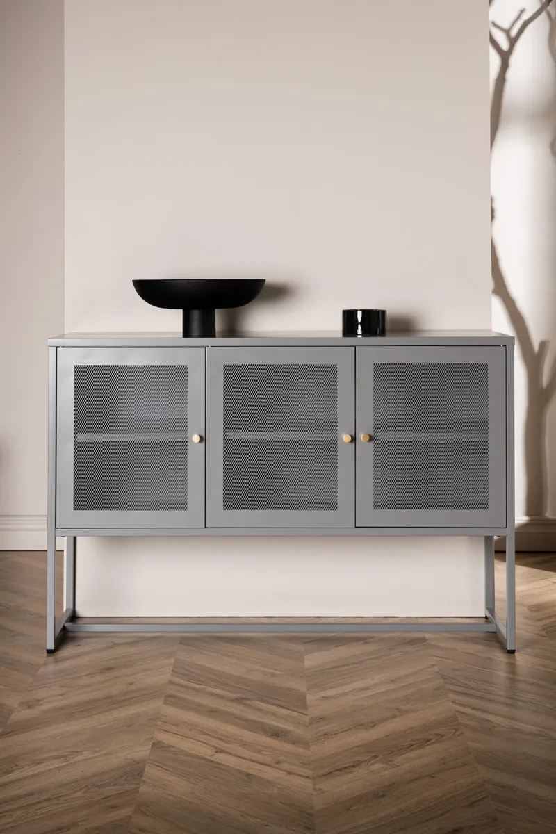 Nest living Sita metalen dressoir grijs - 120 x 80 cm, foto 2