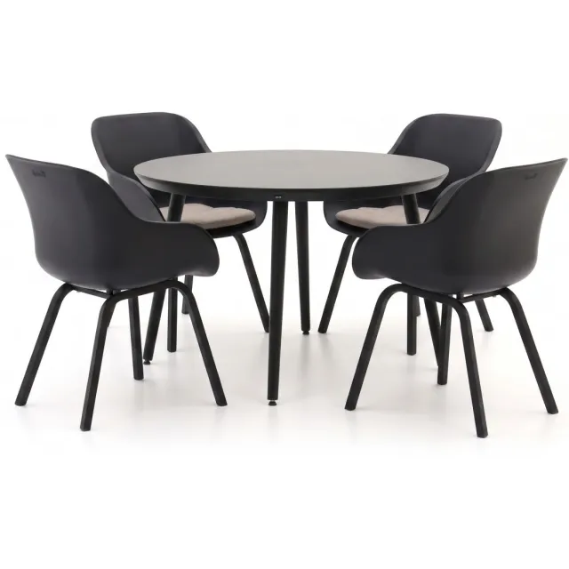 Hartman tuinmeubelen Hartman Le Soleil Element/Sophie Studio ø128cm dining tuinset 5-delig, foto 2