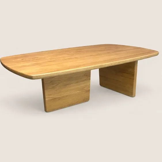 Niva Home Salontafel 120 cm Mangohout – Deens Ovaal – Modern Design Naturel