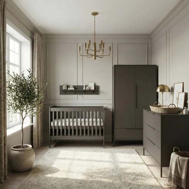 Born Lucky Babykamer Lissabon Chocolate 3-Delig, foto 2
