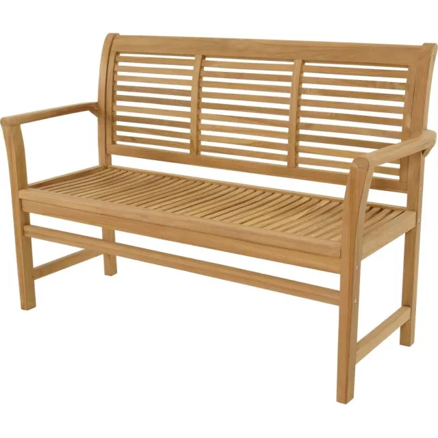 tuinbank Lesli teak stripe