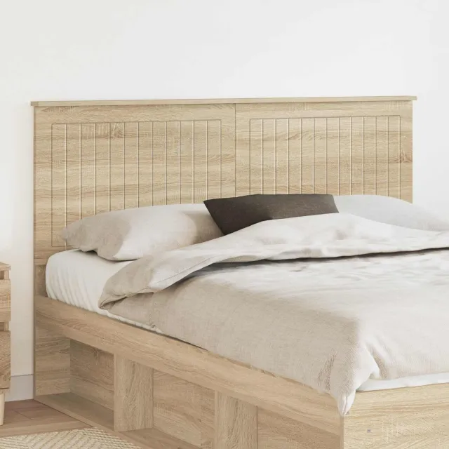 vidaXL Hoofdbord Sonoma Eiken Bewerkt hout Bruin