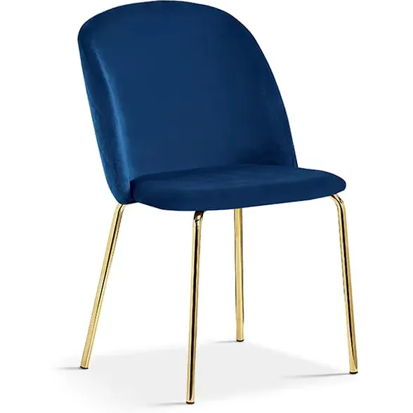 Eetkamerstoel Suze donkerblauw