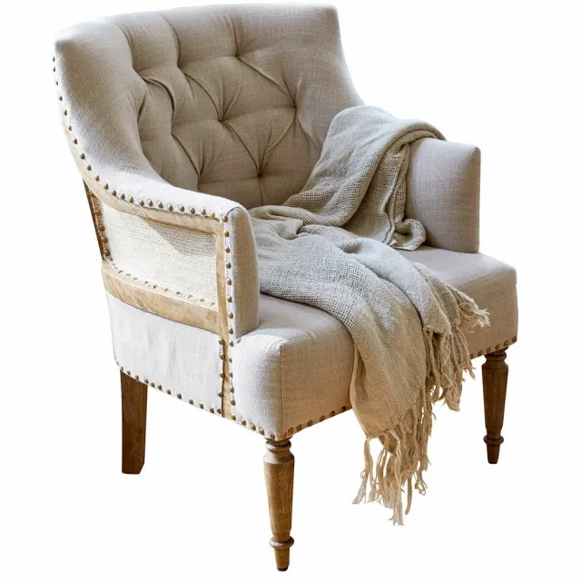 Loberon Fauteuil Bebington linnen