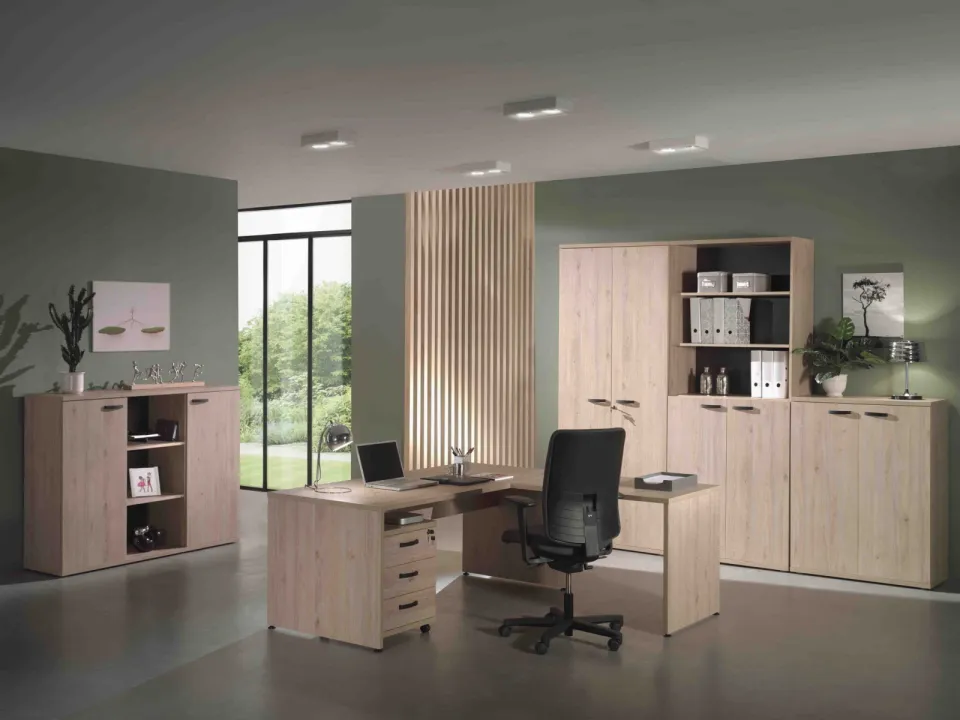 Bureau Newton Eiken 180cm, foto 3