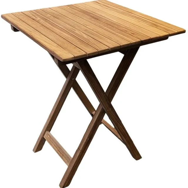 Buitengewoon Boet Buitengewoon de boet - Florence Klaptafel Teak 60x60x75 cm onbekend