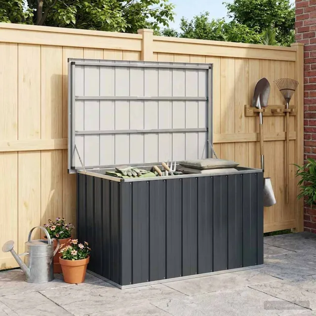vidaXL Tuinbox 109x67x65 cm antraciet