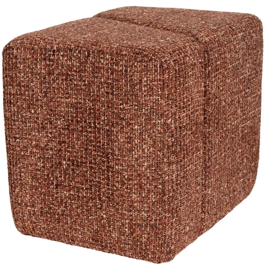 Housecraft Living rechthoekige poef Dance Terra - terracotta, foto 2