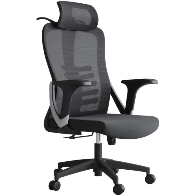 YH Comfort Bureaustoel - Ergonomische bureaustoel - Bureaustoelen voor volwassenen - Computer Stoel Zwart