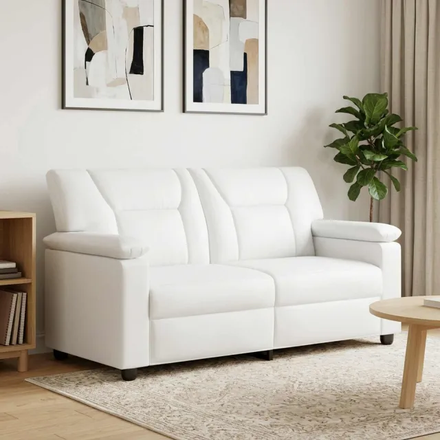 vidaXL Bank Wit 171 x 85 x 93 cm Kunstleer