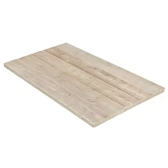 Steigerhouten bureau/tafelblad op maat
