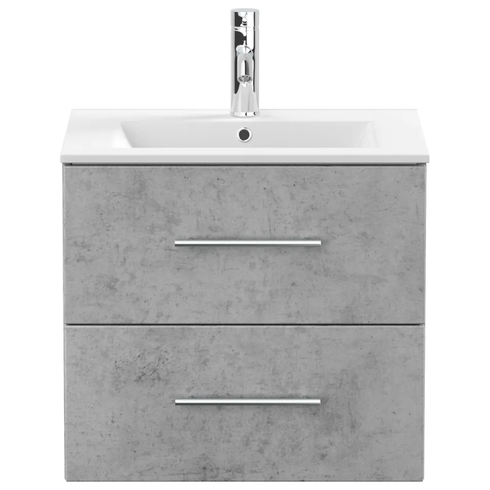 Wastafelkast Odin Beton 60 cm grijs, foto 5
