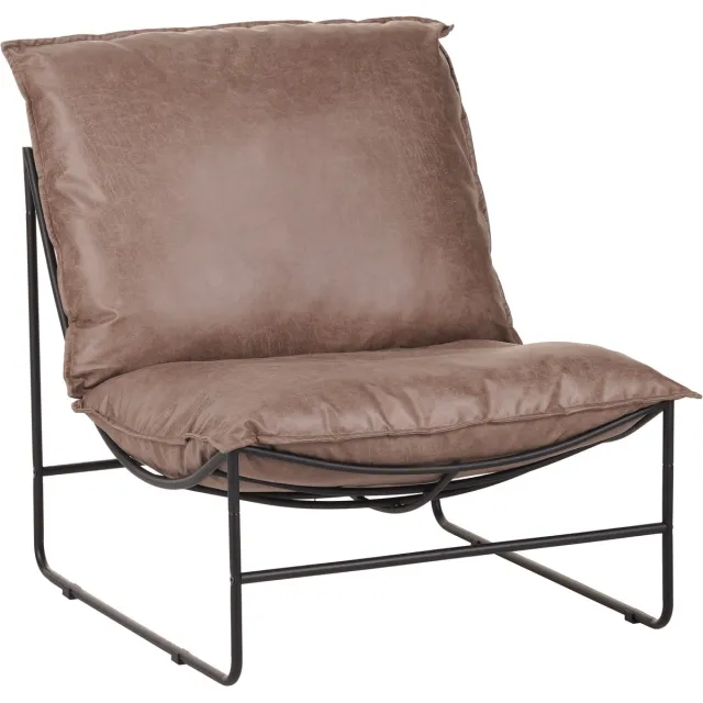 Colenis Sofa Relax Fauteuil – Sand – Soft-Touch Bekleding – Metaal Frame