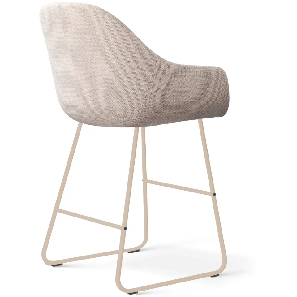 Nolon Nino-Mae barkruk beige - beige onderstel - 65 cm, foto 3