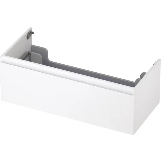 Ink onderkast 1 lade greeploos mat wit Mat wit -