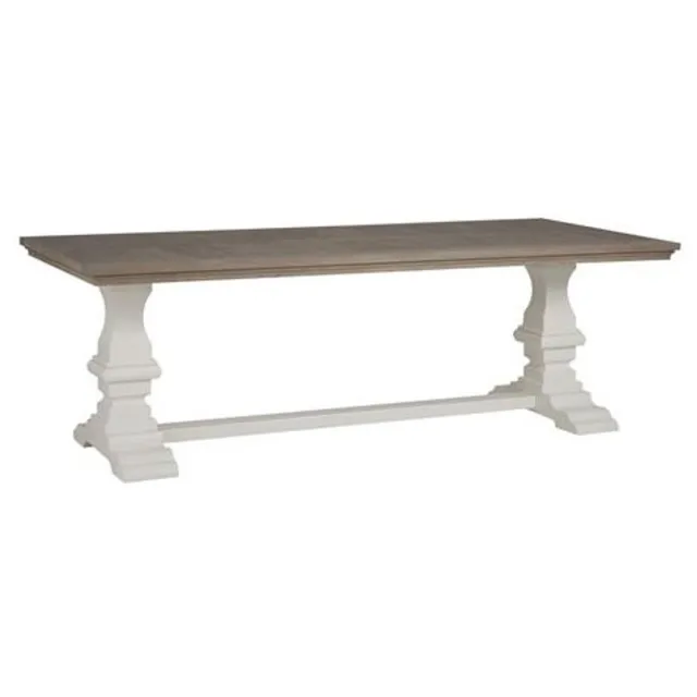 Tower Living Toscana Eetkamertafel 220 cm Wit