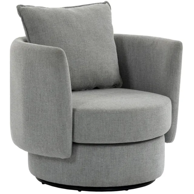 GranMaison Relaxfauteuil - Relaxzetel - Relaxstoel - Fauteuil - Stoel - Met armleuning - Voor één Persoon - Lichtgrijs