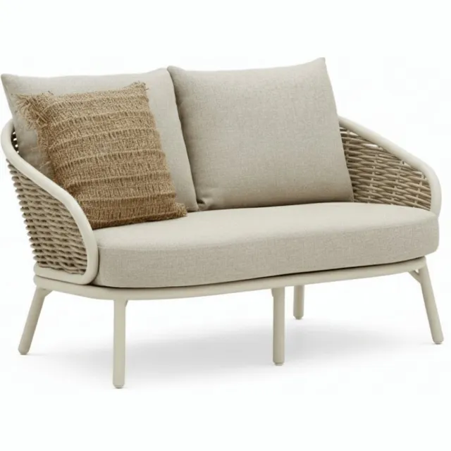 Apple Bee Pine Key Lounge Tuinbank 145 cm - Oyster