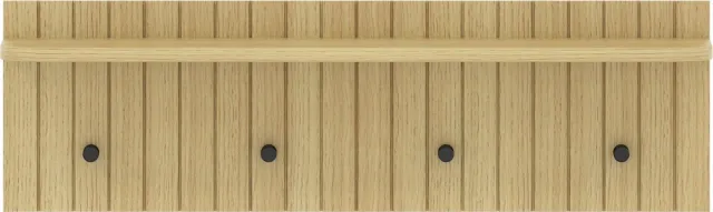 Born Lucky Wandplank / Wandrek Praag 80x24 cm - Natural