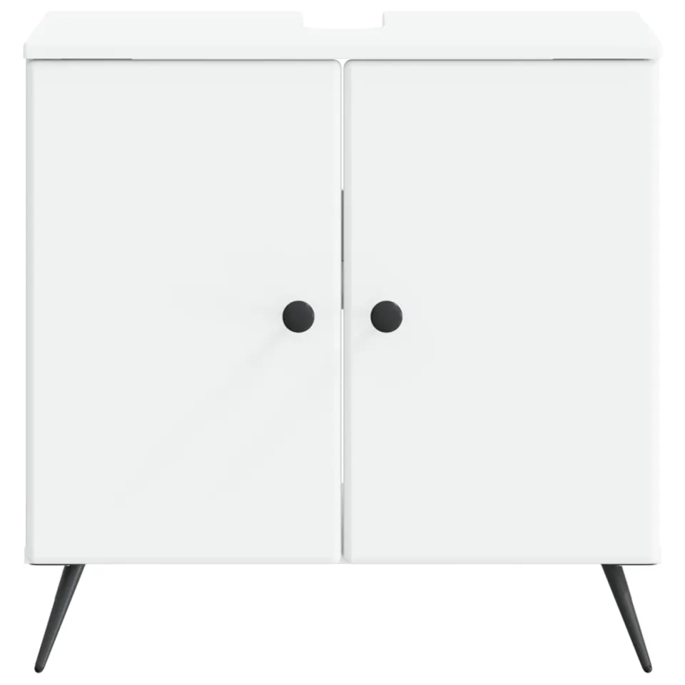 vidaXL Badkamer wastafelkast BREDA Wit 59,5 x 31,5 x 59 cm, foto 4