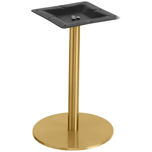 Vega Tafelonderstel voor binnen Orio rond; 30x44 cm (ØxH); goud; rond