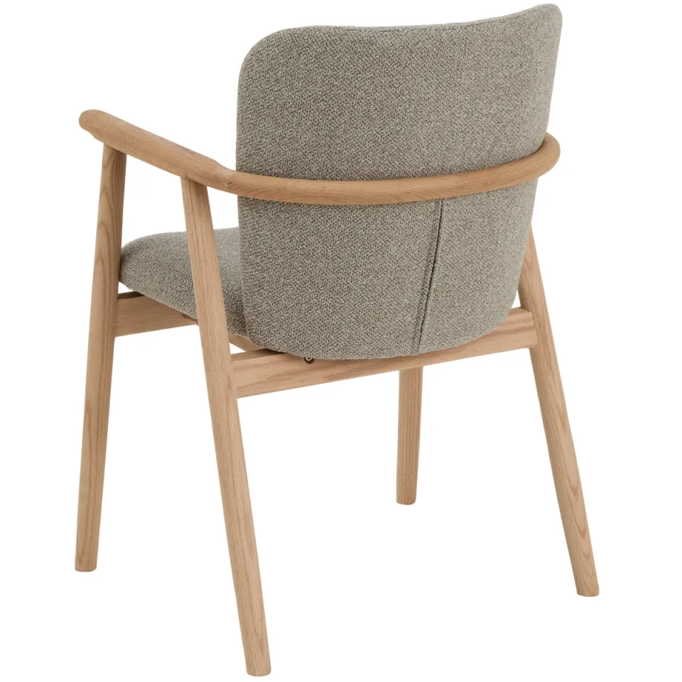 NOUS Living Alien eetkamerstoel taupe, foto 4