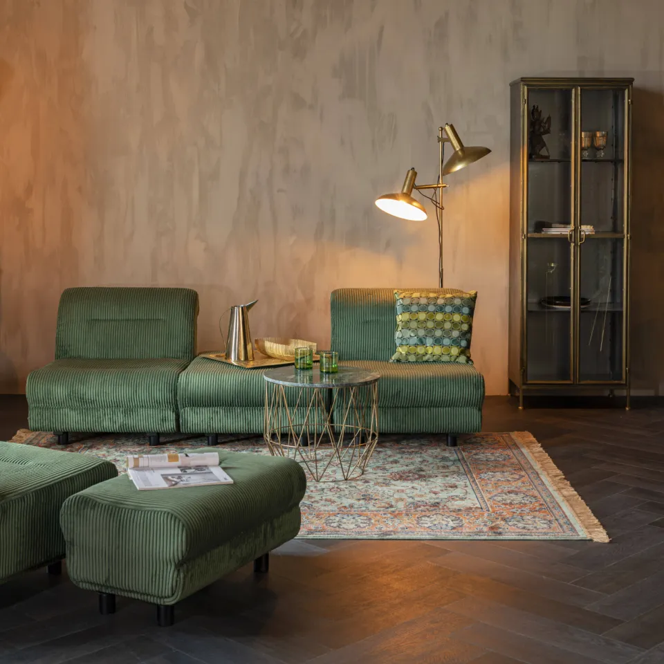 Dutchbone Gertlush vitrinekast goud, foto 4