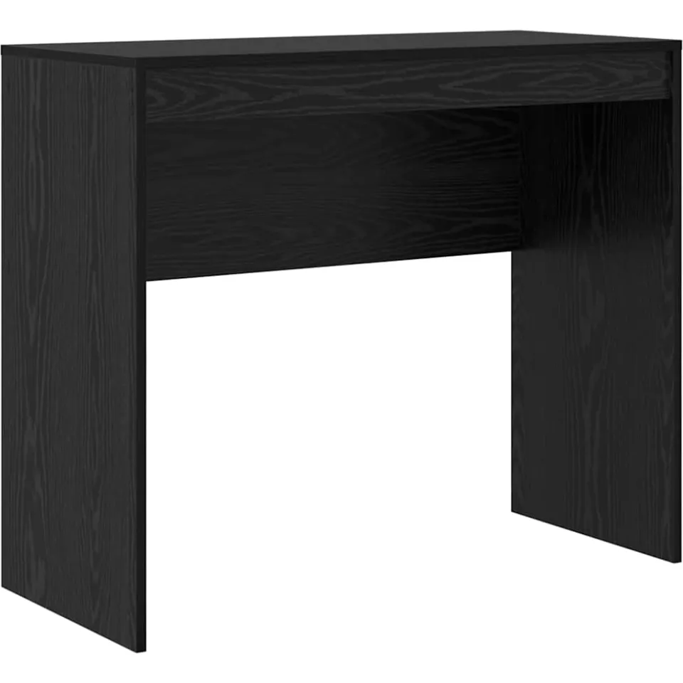 vidaXL Bureau Zwart Eiken 90 x 40 x 76 cm, foto 3