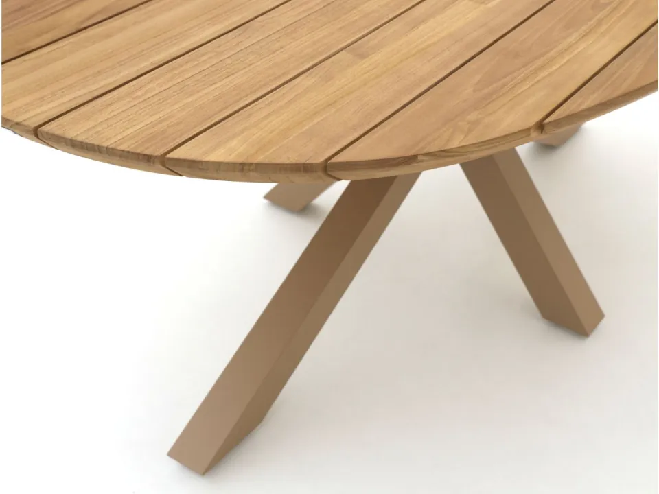 Hartman tuinmeubelen Hartman San Sebastian dining tuintafel 200x120x76cm taupe, foto 4