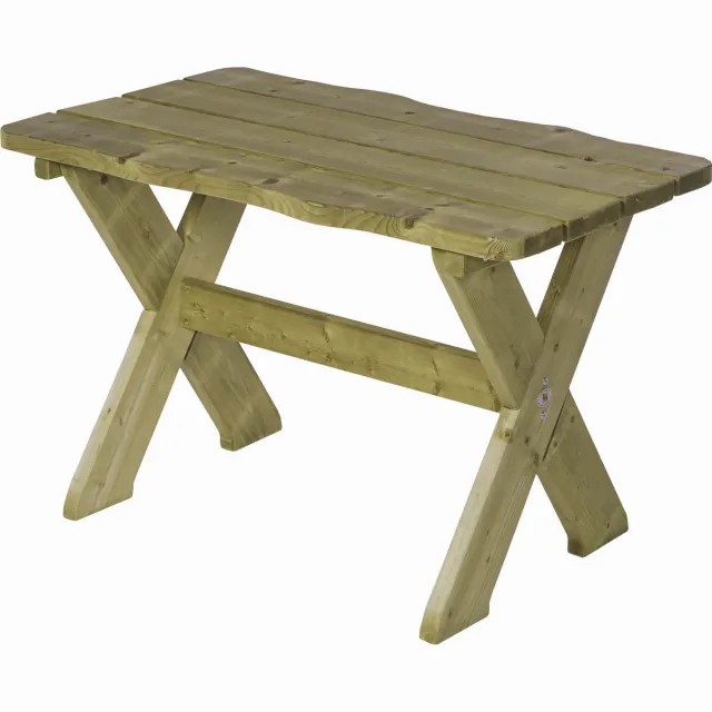 Talen Buitenmeubelen Talen tafel Sneek - 120x70cm Groen geïmpregneerd