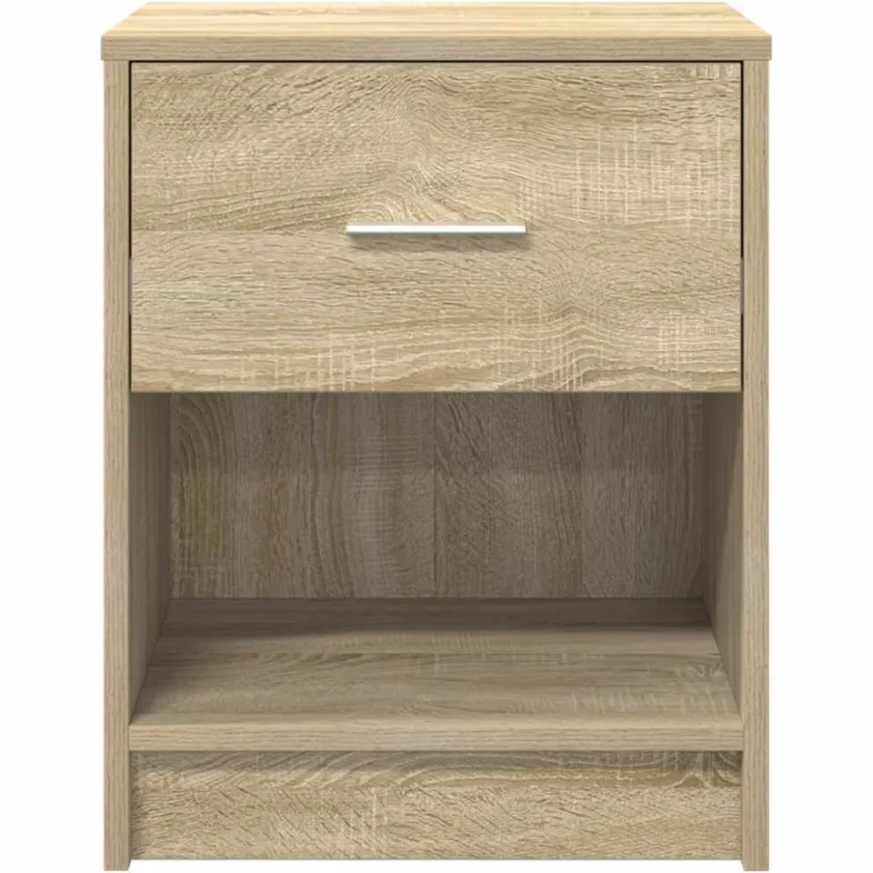 vidaXL Nachtkastjes 2 st met lade 40x34x50 cm sonoma eikenkleurig, foto 4