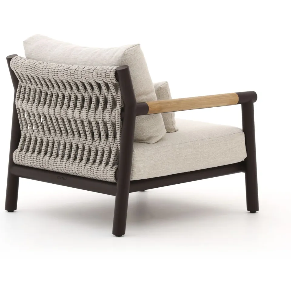 Zavelli Divina lounge tuinstoel taupe, foto 4