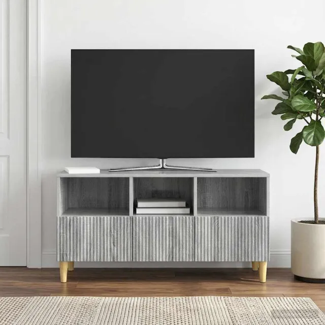 vidaXL TV-kast 102 x 34,5 x 50 cm Grijs sonoma Bewerkt hout, foto 2