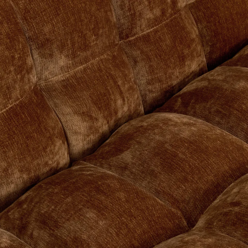 NOUS Living Mint 3-zitsbank bruin, foto 6