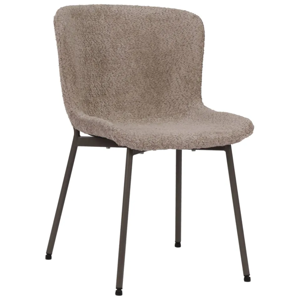 Housecraft Living Maryan eetkamerstoel taupe, foto 3