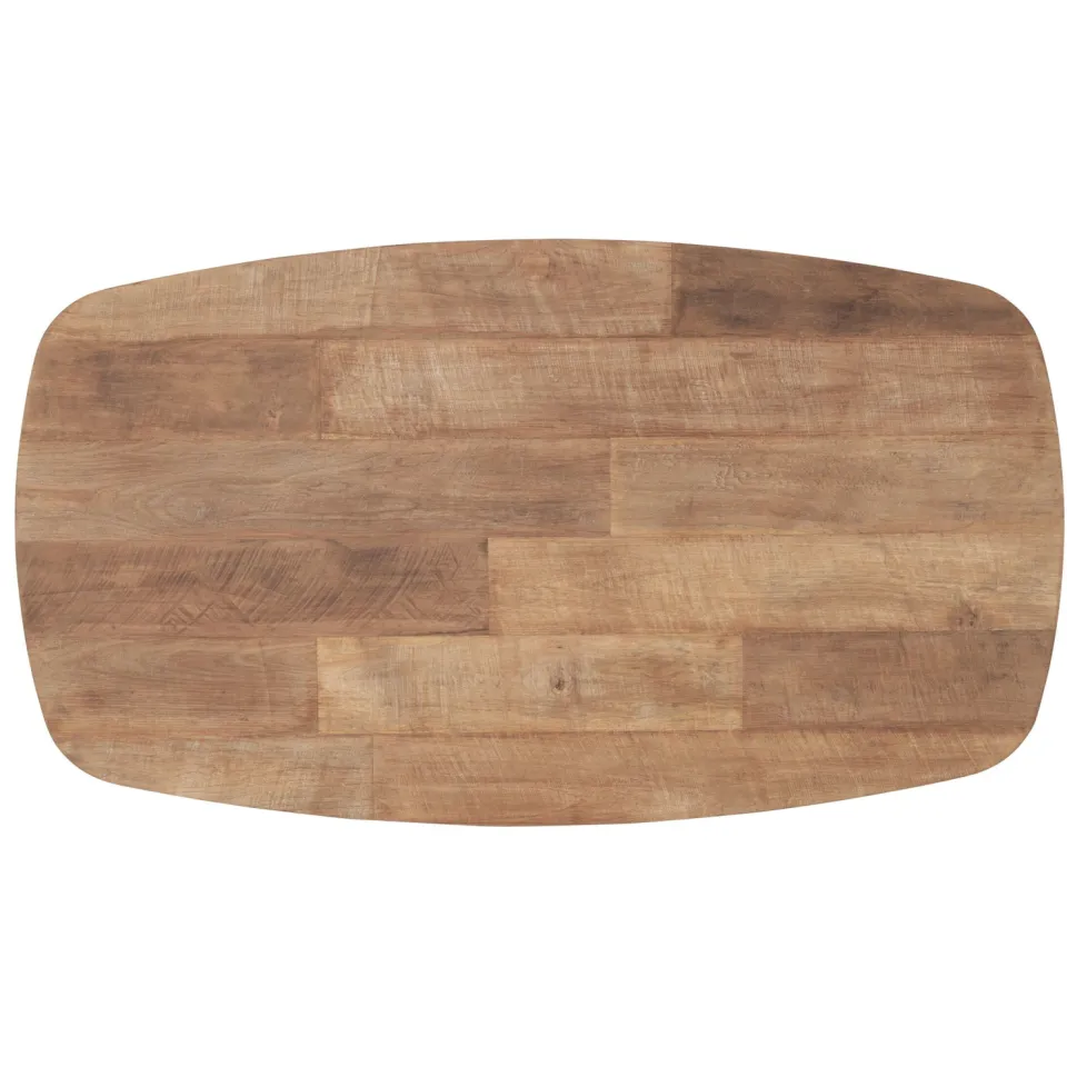 DTP Home Bartafel 'Soho' Deens Ovaal, Teakhout, 160 x 90cm, foto 4